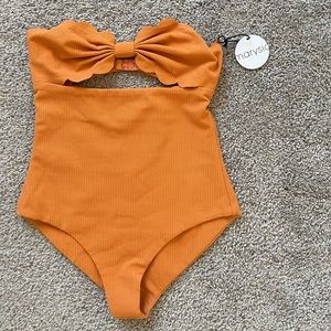 Marysia swim Antibes Maillot in peach NEW With tags!